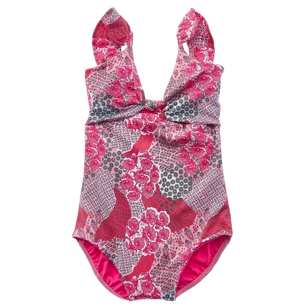 Little Peixoto Paula One-Piece Swimsuit Campo Rosa  Size 10  NWT